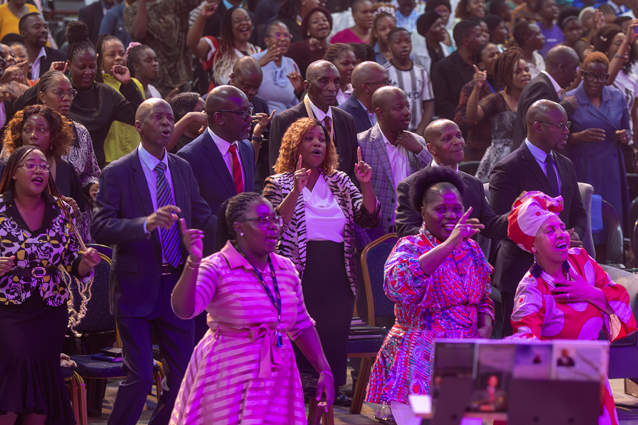 Congregation backdrop